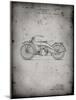 PP194- Faded Grey Harley Davidson Motorcycle 1919 Patent Poster-Cole Borders-Mounted Giclee Print