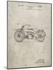 PP194- Sandstone Harley Davidson Motorcycle 1919 Patent Poster-Cole Borders-Mounted Giclee Print