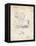 PP197- Vintage Parchment KitchenAid Kitchen Mixer Patent Poster-Cole Borders-Framed Premier Image Canvas
