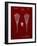 PP199- Burgundy Lacrosse Stick 1948 Patent Poster-Cole Borders-Framed Giclee Print