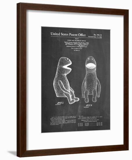 PP2 Chalkboard-Borders Cole-Framed Giclee Print