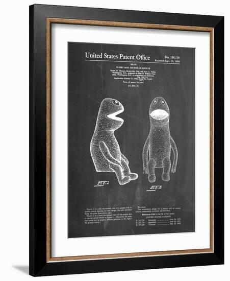 PP2 Chalkboard-Borders Cole-Framed Giclee Print