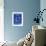 PP2 Faded Blueprint-Borders Cole-Framed Giclee Print displayed on a wall