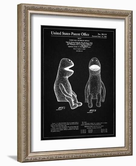 PP2 Vintage Black-Borders Cole-Framed Giclee Print