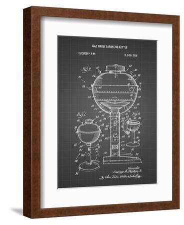 PP206-Black Grid Webber Gas Grill 1972 Patent Poster' Giclee Print - Cole  Borders | Art.com