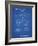 PP21 Blueprint-Borders Cole-Framed Giclee Print