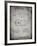 PP21 Faded Grey-Borders Cole-Framed Giclee Print