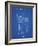 PP217-Blueprint NFL Display Patent Poster-Cole Borders-Framed Giclee Print