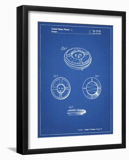 PP253-Blueprint Simon Patent Poster-Cole Borders-Framed Giclee Print