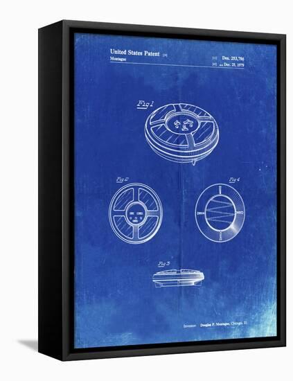 PP253-Faded Blueprint Simon Patent Poster-Cole Borders-Framed Premier Image Canvas