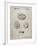PP253-Sandstone Simon Patent Poster-Cole Borders-Framed Giclee Print