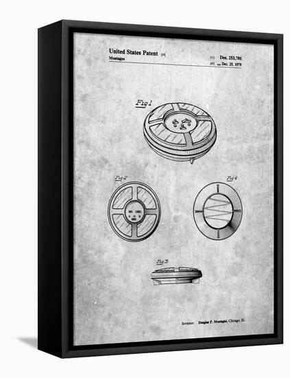 PP253-Slate Simon Patent Poster-Cole Borders-Framed Premier Image Canvas