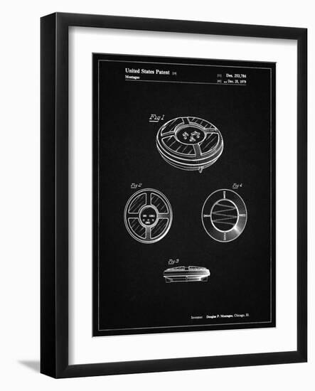 PP253-Vintage Black Simon Patent Poster-Cole Borders-Framed Giclee Print