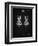 PP254-Vintage Black Bathing Suit Patent Poster-Cole Borders-Framed Giclee Print