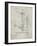 PP26 Antique Grid Parchment-Borders Cole-Framed Giclee Print