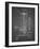 PP26 Black Grid-Borders Cole-Framed Giclee Print