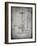 PP26 Faded Grey-Borders Cole-Framed Giclee Print