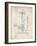 PP26 Vintage Parchment-Borders Cole-Framed Giclee Print