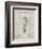 PP27 Antique Grid Parchment-Borders Cole-Framed Premium Giclee Print