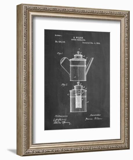 PP27 Chalkboard-Borders Cole-Framed Giclee Print