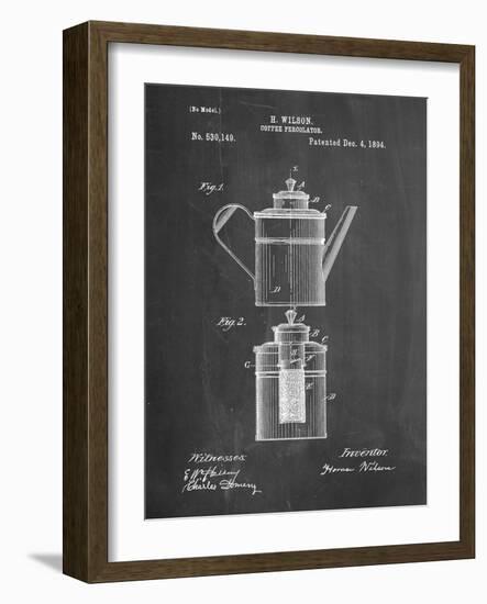 PP27 Chalkboard-Borders Cole-Framed Giclee Print