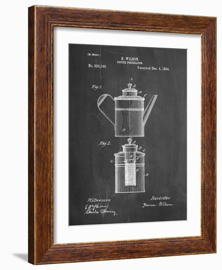 PP27 Chalkboard-Borders Cole-Framed Giclee Print