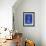 PP27 Faded Blueprint-Borders Cole-Framed Giclee Print displayed on a wall