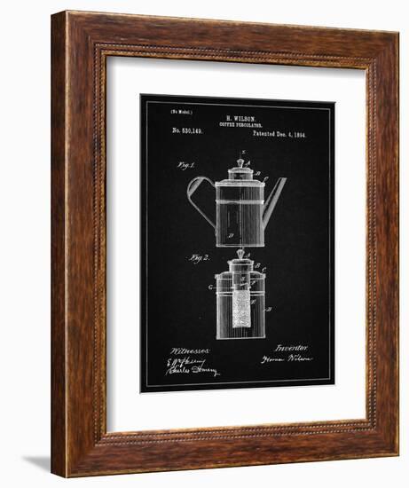 PP27 Vintage Black-Borders Cole-Framed Giclee Print