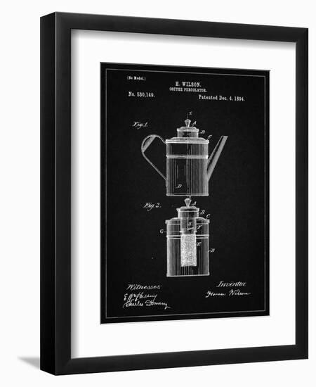 PP27 Vintage Black-Borders Cole-Framed Giclee Print