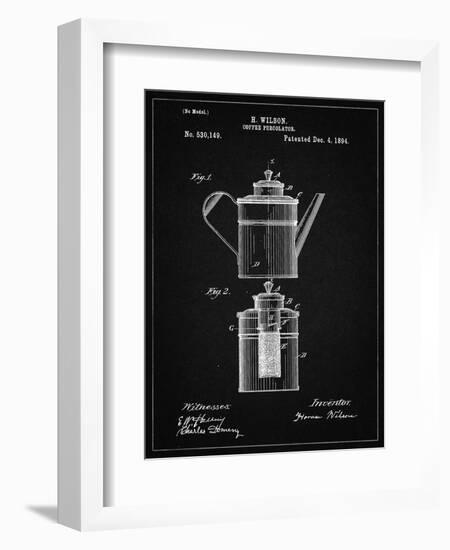 PP27 Vintage Black-Borders Cole-Framed Giclee Print