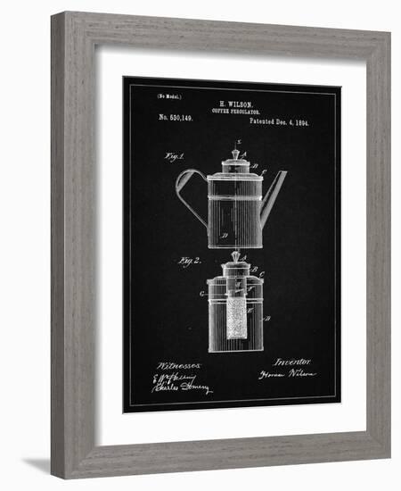 PP27 Vintage Black-Borders Cole-Framed Giclee Print