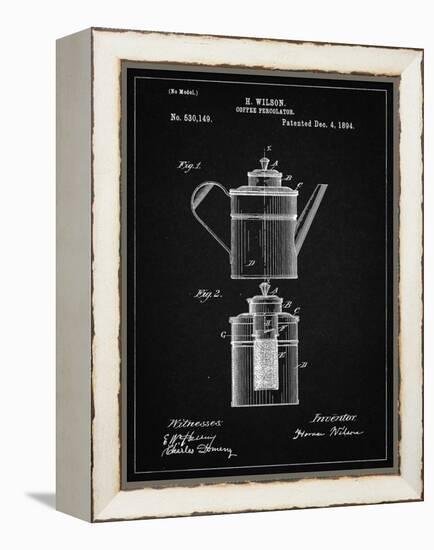 PP27 Vintage Black-Borders Cole-Framed Premier Image Canvas