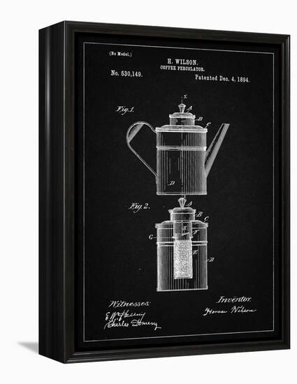 PP27 Vintage Black-Borders Cole-Framed Premier Image Canvas