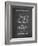 PP276-Chalkboard Nintendo 64 Patent Poster-Cole Borders-Framed Giclee Print