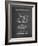 PP276-Chalkboard Nintendo 64 Patent Poster-Cole Borders-Framed Giclee Print