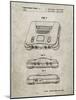 PP276-Sandstone Nintendo 64 Patent Poster-Cole Borders-Mounted Giclee Print