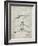 PP28 Antique Grid Parchment-Borders Cole-Framed Giclee Print