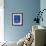 PP28 Faded Blueprint-Borders Cole-Framed Giclee Print displayed on a wall