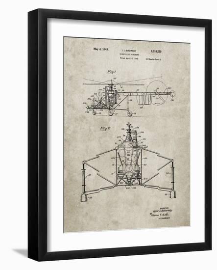 PP28 Sandstone-Borders Cole-Framed Giclee Print