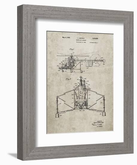 PP28 Sandstone-Borders Cole-Framed Giclee Print