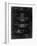 PP29 Black Grunge-Borders Cole-Framed Giclee Print