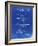 PP29 Faded Blueprint-Borders Cole-Framed Giclee Print