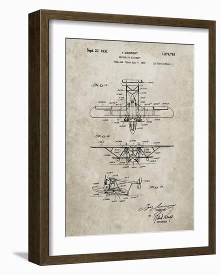 PP29 Sandstone-Borders Cole-Framed Giclee Print