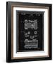 PP299-Vintage Black Argus C Camera Patent Poster-Cole Borders-Framed Giclee Print