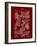 PP32 Burgundy-Borders Cole-Framed Giclee Print