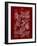 PP32 Burgundy-Borders Cole-Framed Giclee Print