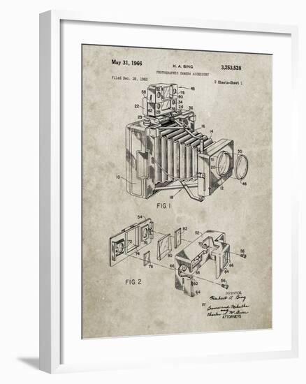 PP34 Sandstone-Borders Cole-Framed Giclee Print