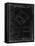 PP346-Black Grunge Nintendo DS Patent Poster-Cole Borders-Framed Premier Image Canvas