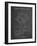 PP346-Chalkboard Nintendo DS Patent Poster-Cole Borders-Framed Giclee Print