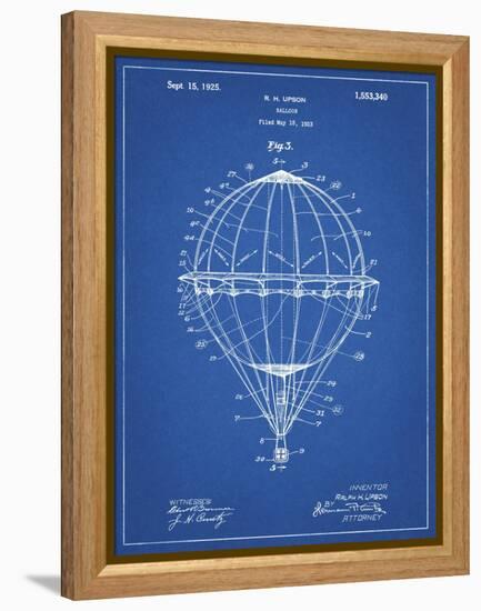 PP36 Blueprint-Borders Cole-Framed Premier Image Canvas